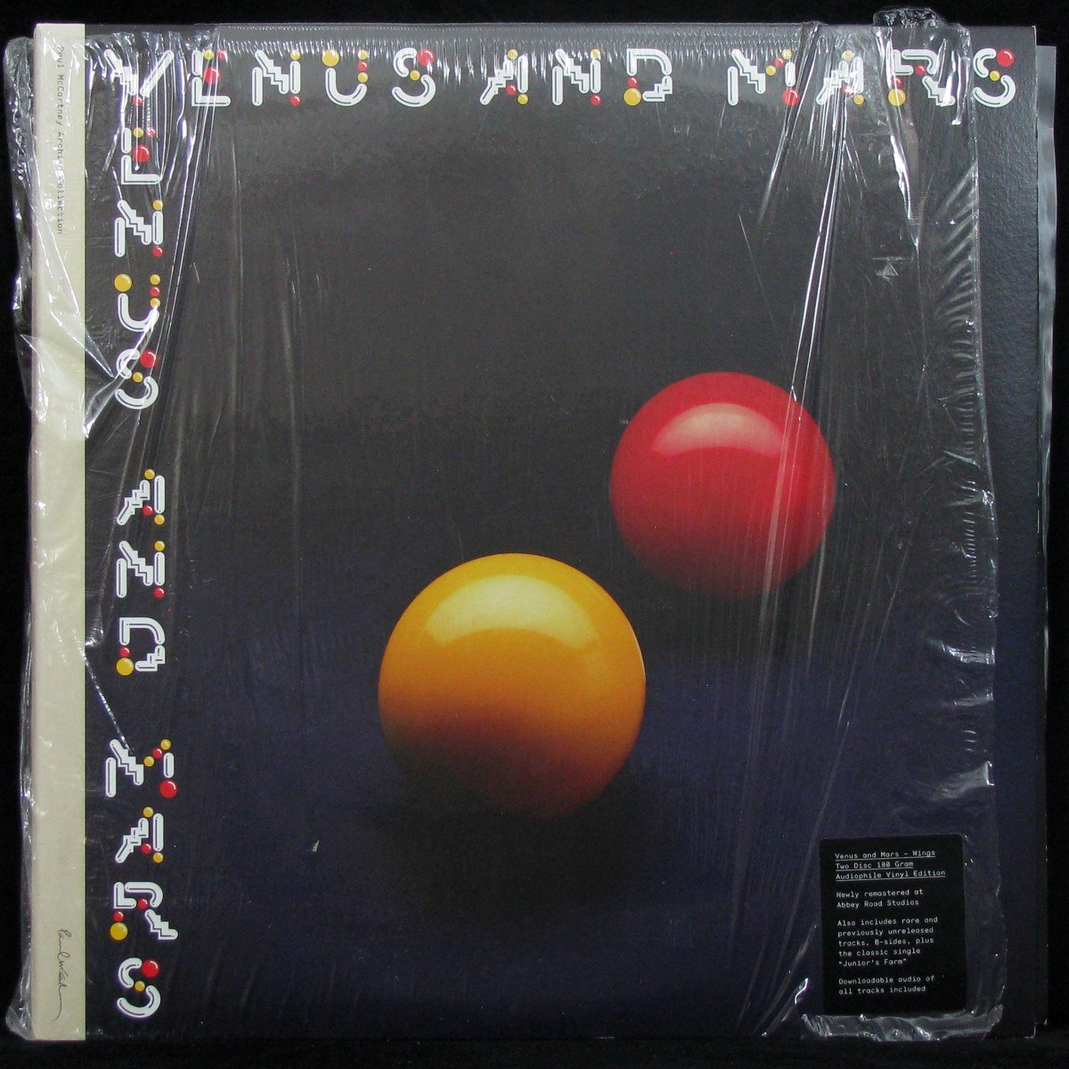 LP Wings — Venus And Mars  (+ 2 posters, + 2 stickers, 2LP) фото