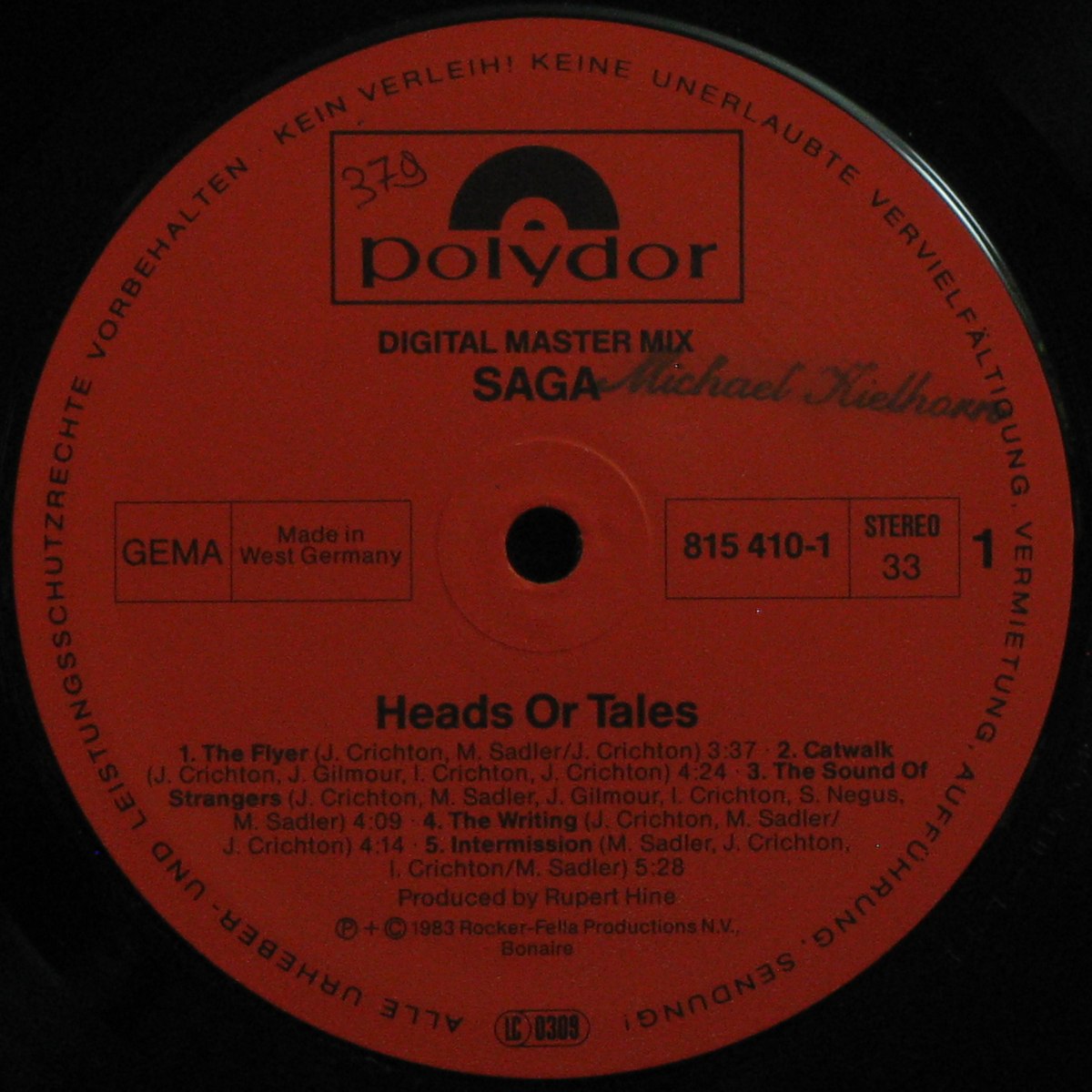 LP Saga — Heads Or Tales фото 2
