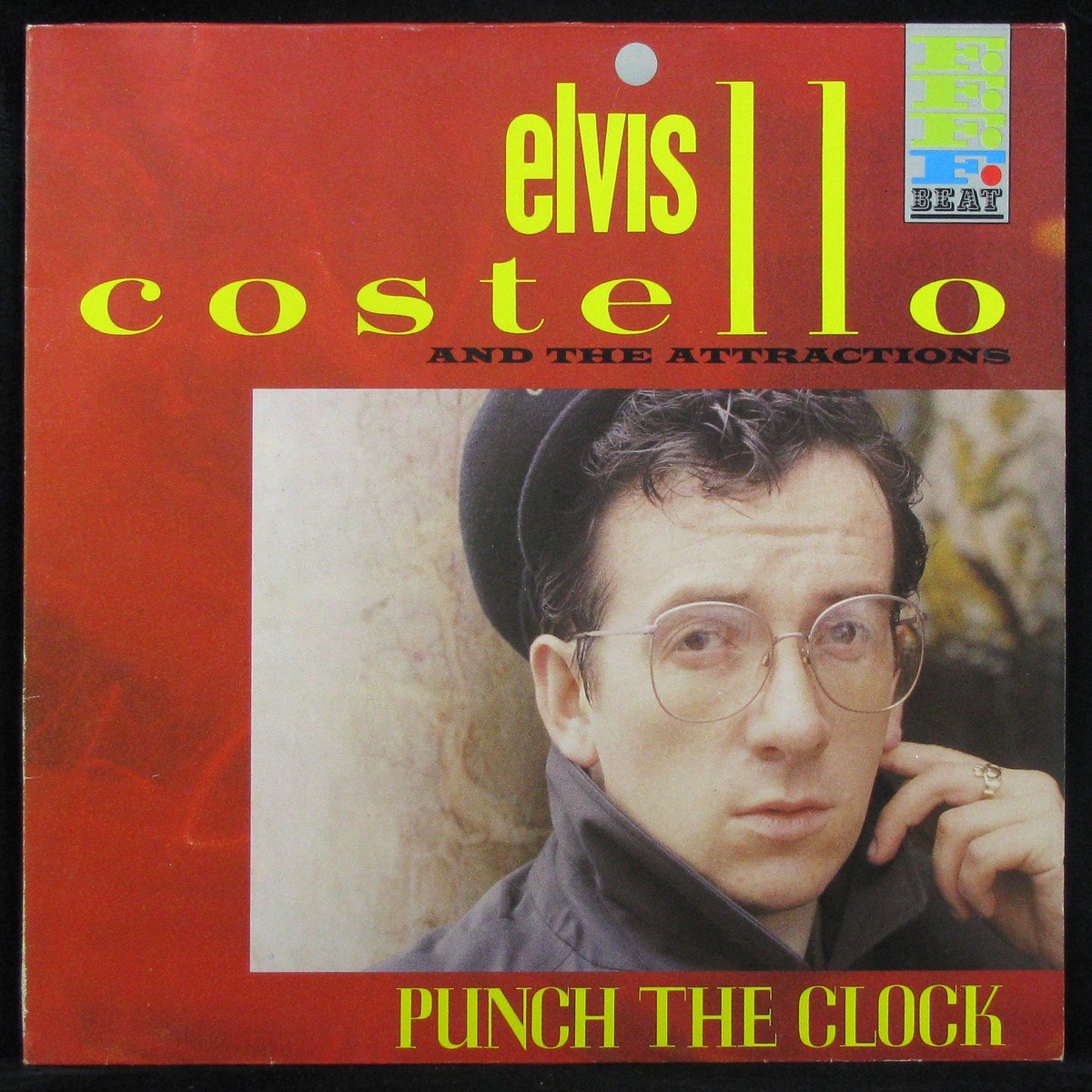 LP Elvis Costello & The Attractions — Punch The Clock фото