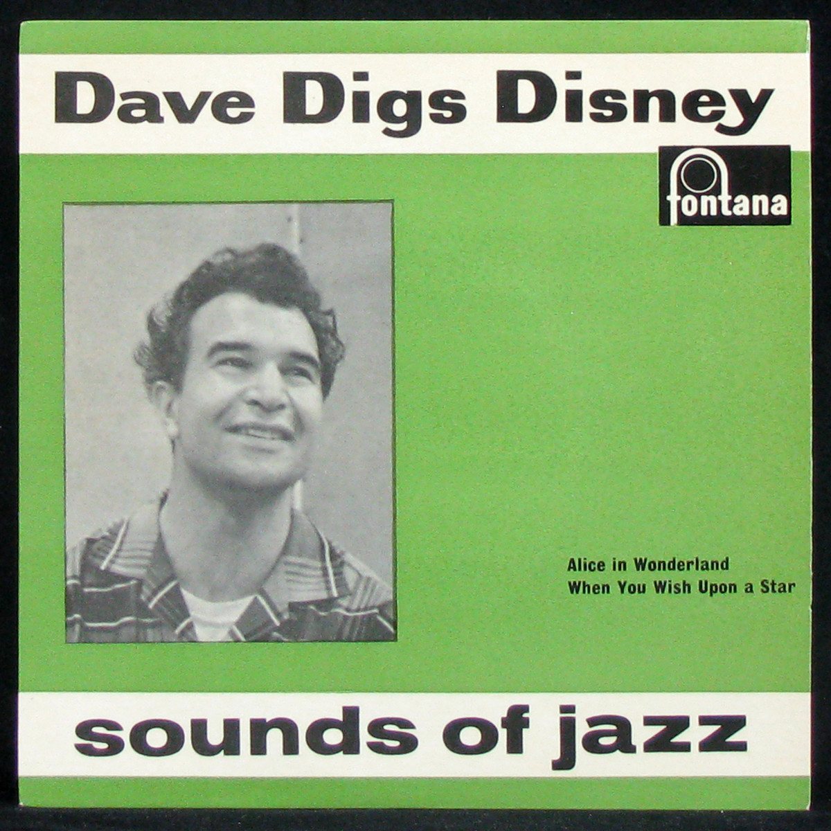 LP Dave Brubeck Quartet — Dave Digs Disney (EP, single) фото