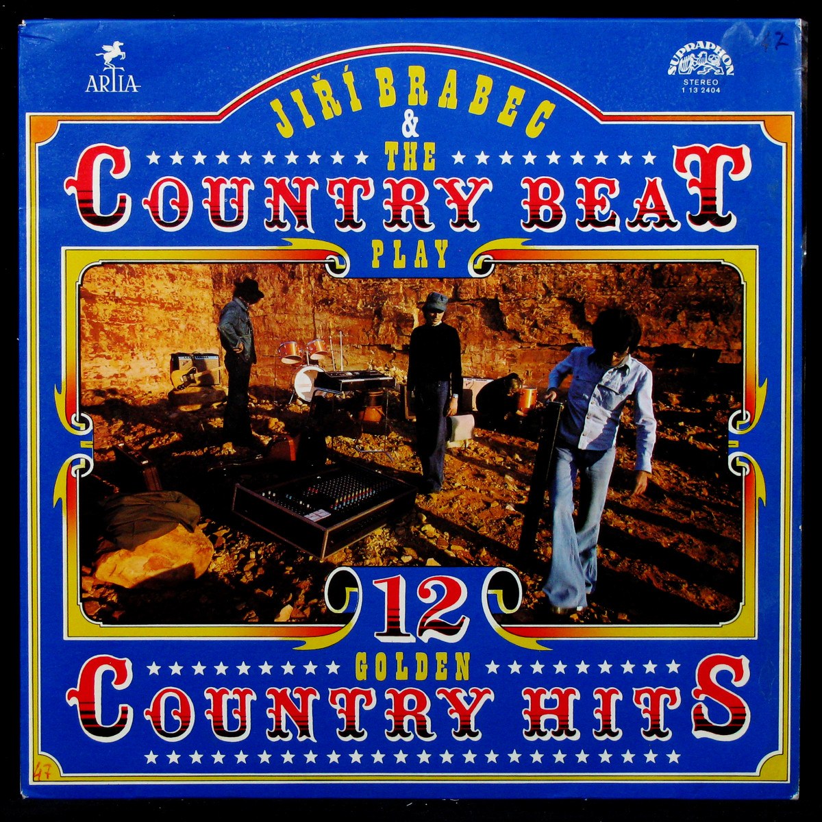 LP Jiri Brabec & The Country Beat — 12 Golden Country Hits фото