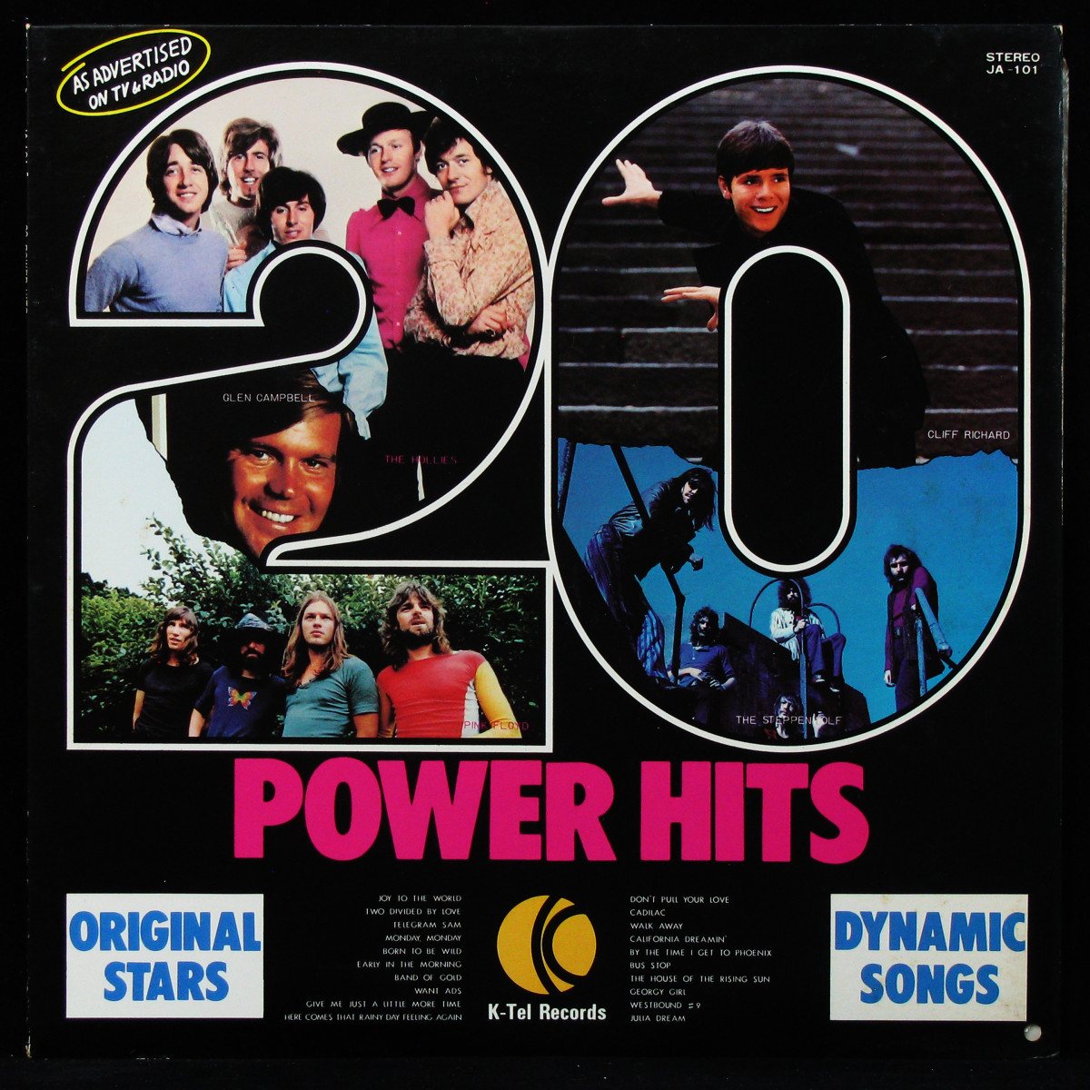 Пластинка V/A - 20 Power Hits, 1972, EX/NM, 316926