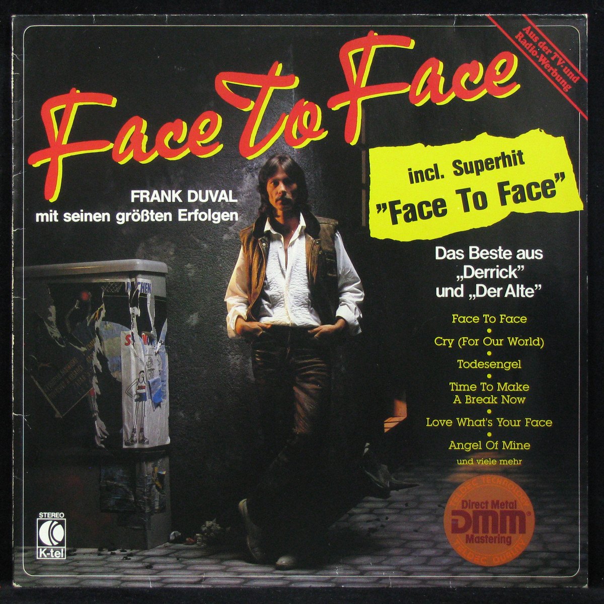 LP Frank Duval — Face To Face фото