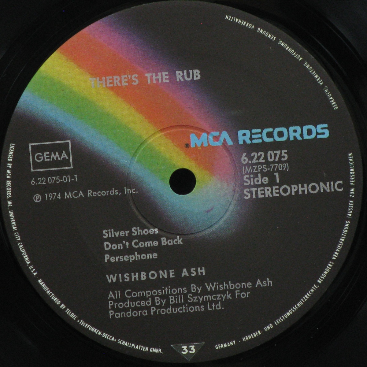 LP Wishbone Ash — There's The Rub фото 2
