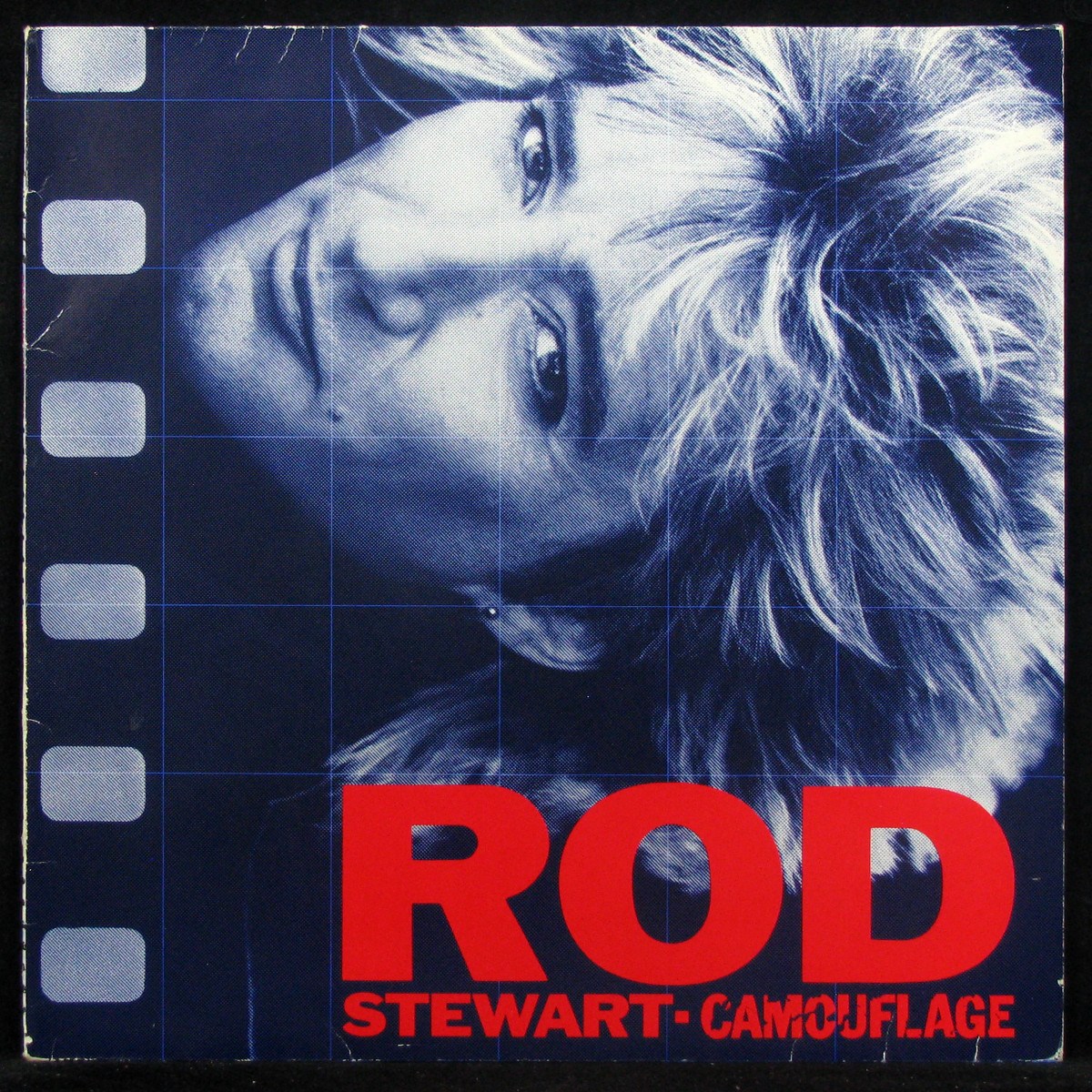 LP Rod Stewart — Camouflage фото