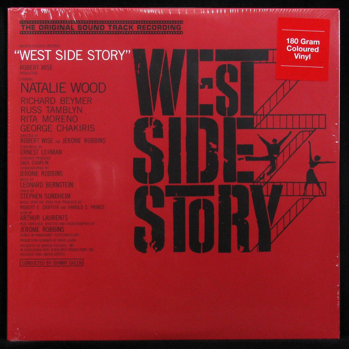 LP Leonard Bernstein — West Side Story (Original Sound Track Recording) (coloured vinyl) фото
