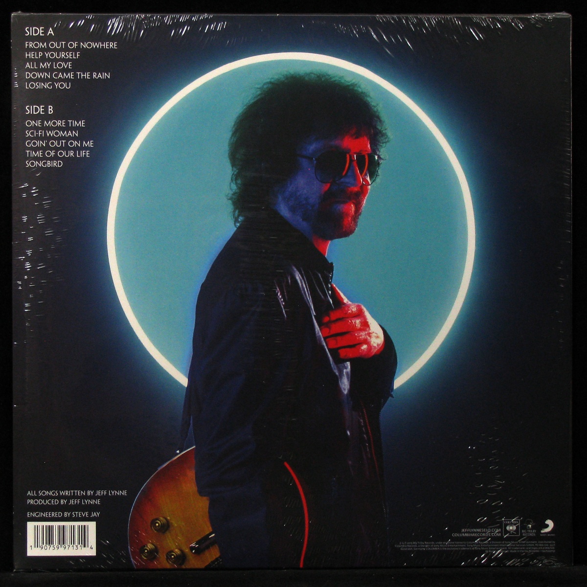 LP Jeff Lynne's ELO — From Out Of Nowhere (coloured vinyl) фото 2