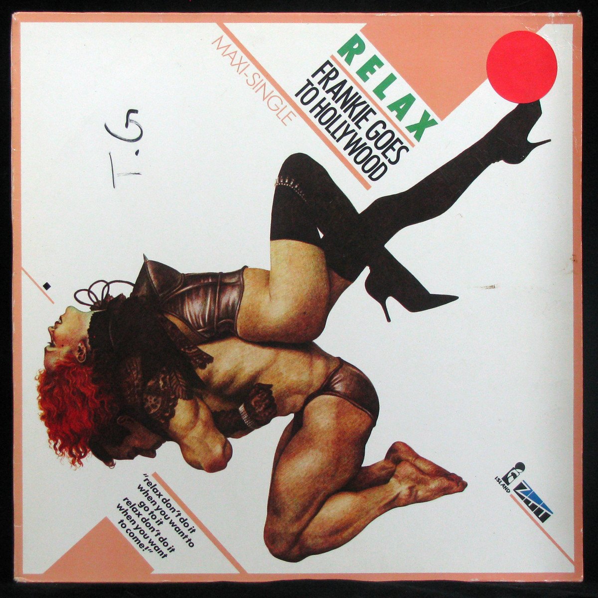 Пластинка Frankie Goes To Hollywood - Relax (Sex Mix) (maxi), 1983, EX/EX,  арт. 317940