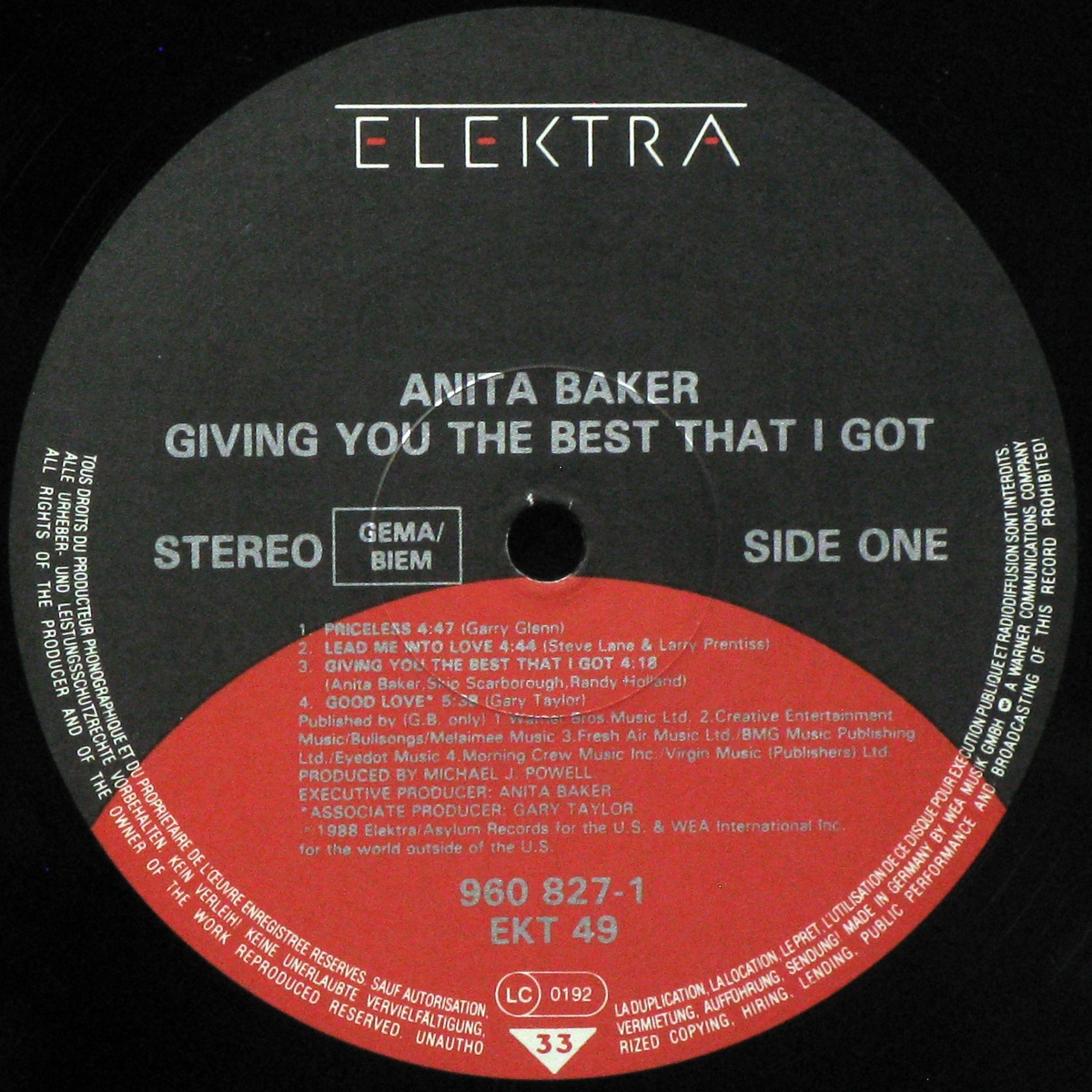 LP Anita Baker — Giving You The Best That I Got фото 3
