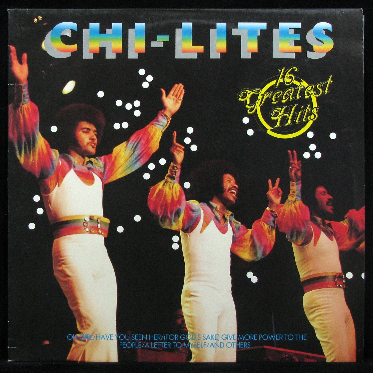 LP Chi-Lites — 16 Greatest Hits фото