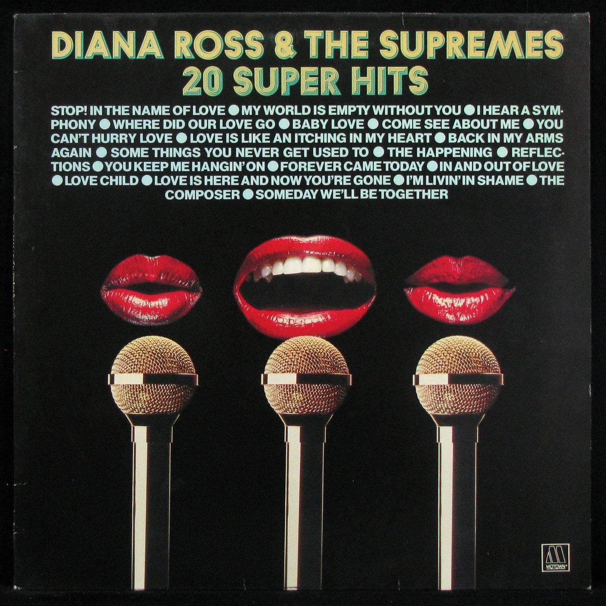 LP Diana Ross & The Supremes — 20 Super Hits фото