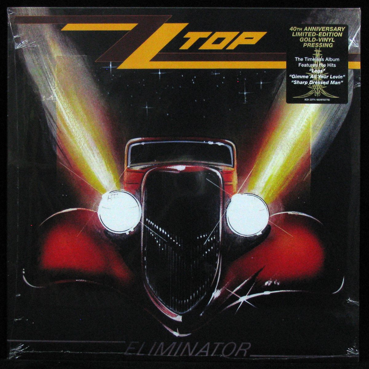 LP ZZ Top — Eliminator (coloured vinyl) фото