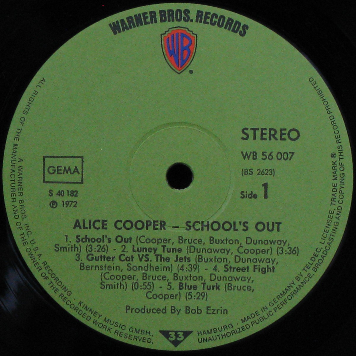 LP Alice Cooper — School's Out фото 3