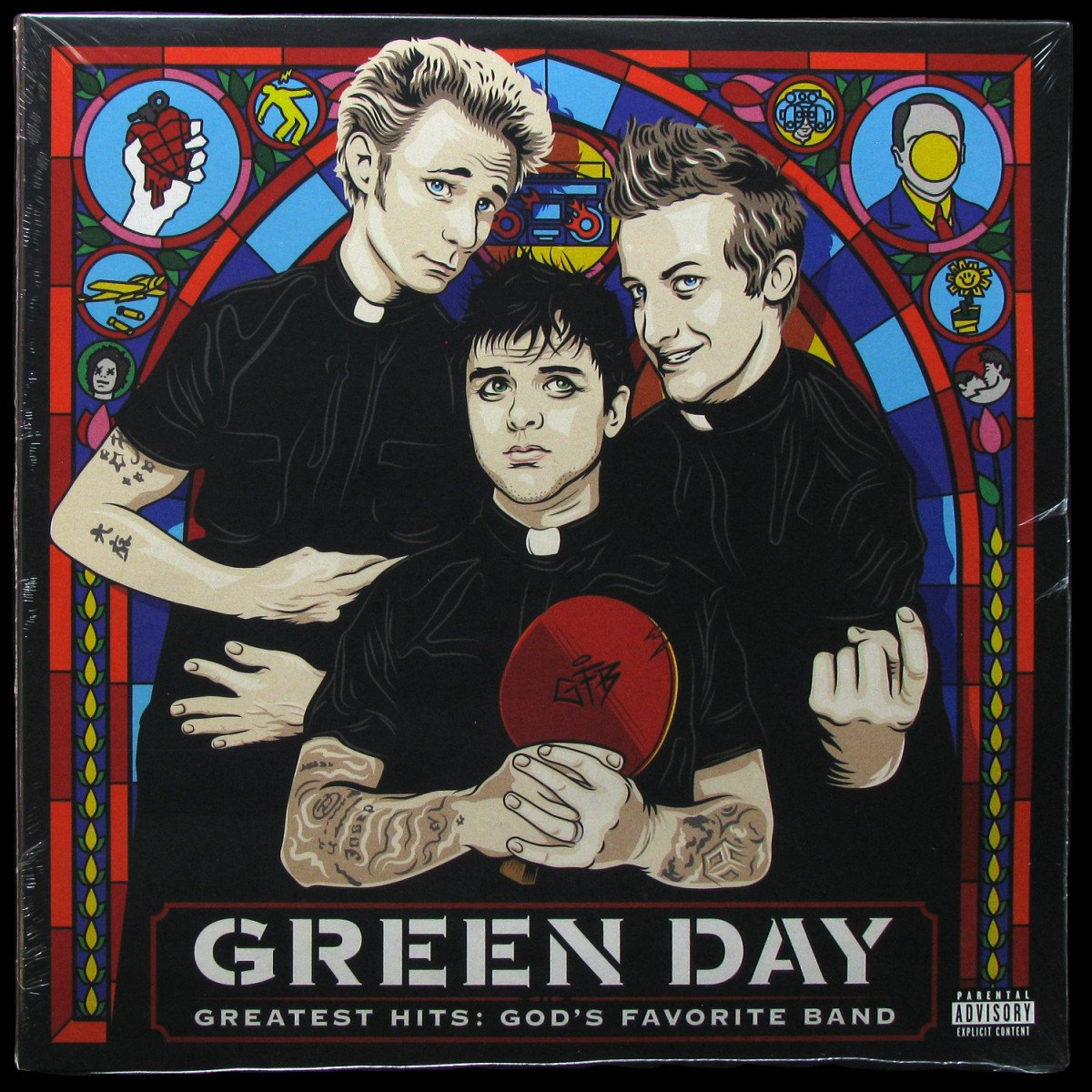 LP Green Day — Greatest Hits: God's Favorite Band (2LP) фото