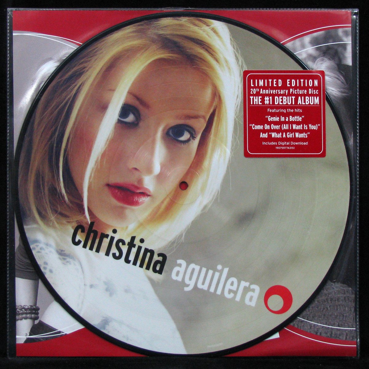 LP Christina Aguilera — Christina Aguilera (picture disc) фото
