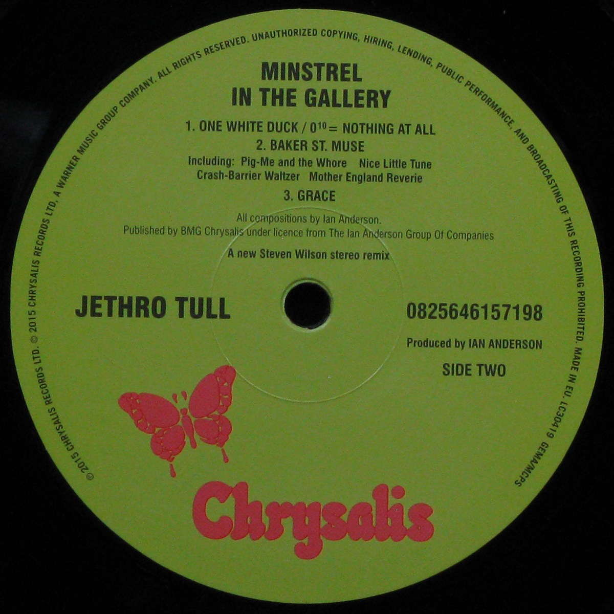LP Jethro Tull — Minstrel In The Gallery (+ book) фото 5