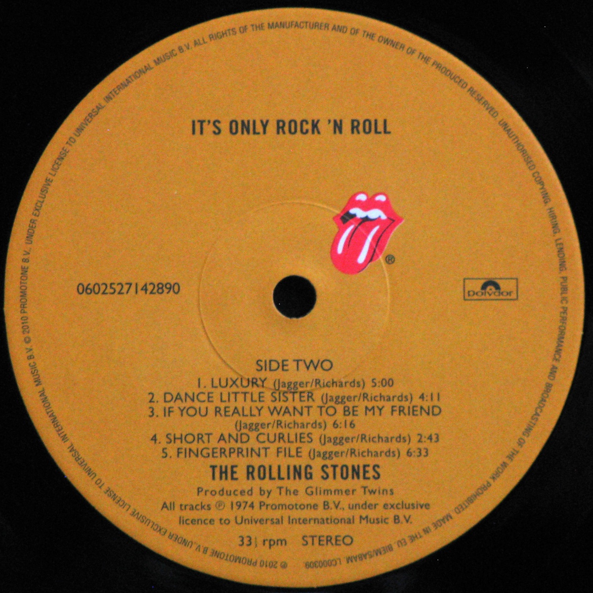 LP Rolling Stones — It's Only Rock 'N Roll фото 6