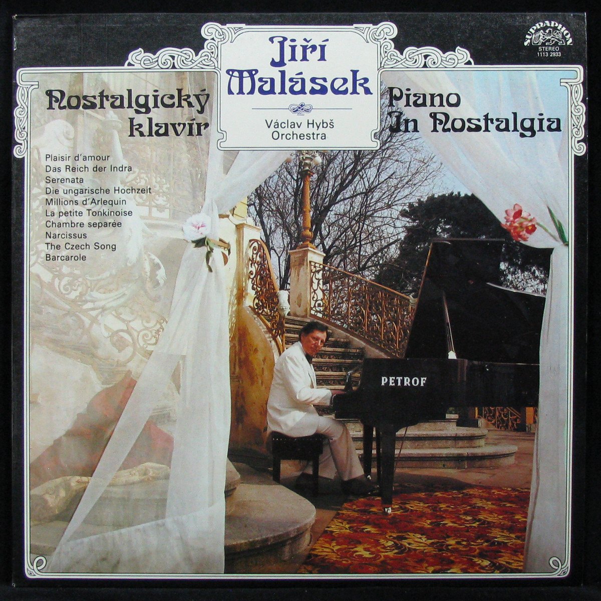 LP Jiri Malasek — Nostalgicky Klavir = Piano In Nostalgia фото