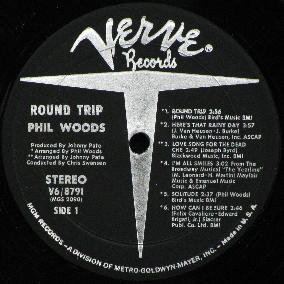 LP Phil Woods — Round Trip фото 3