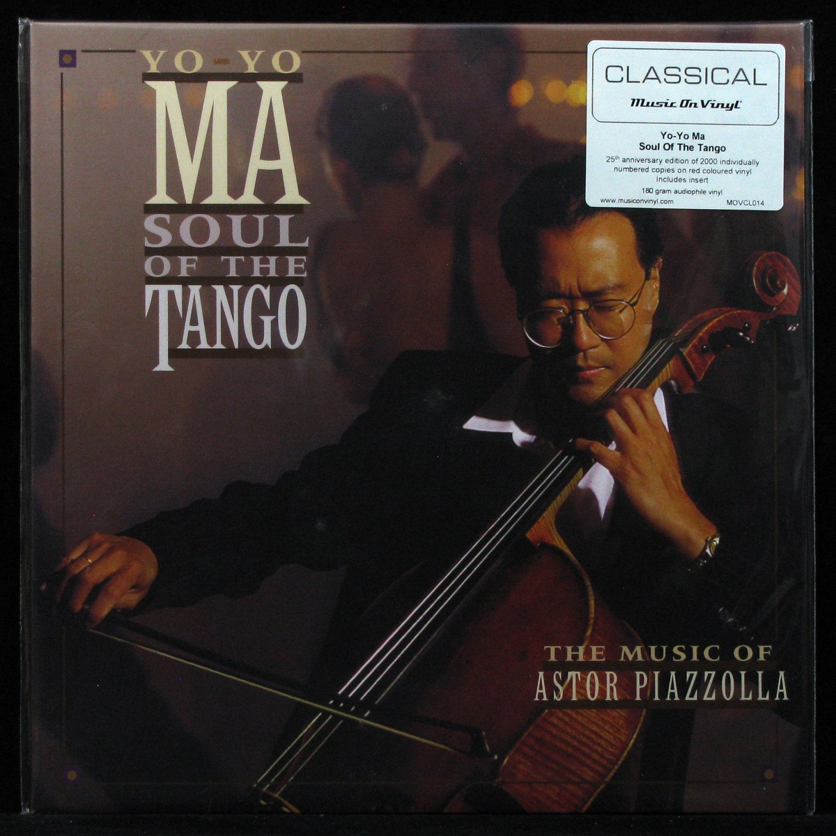 LP Yo-Yo Ma — Soul Of The Tango (coloured vinyl) фото