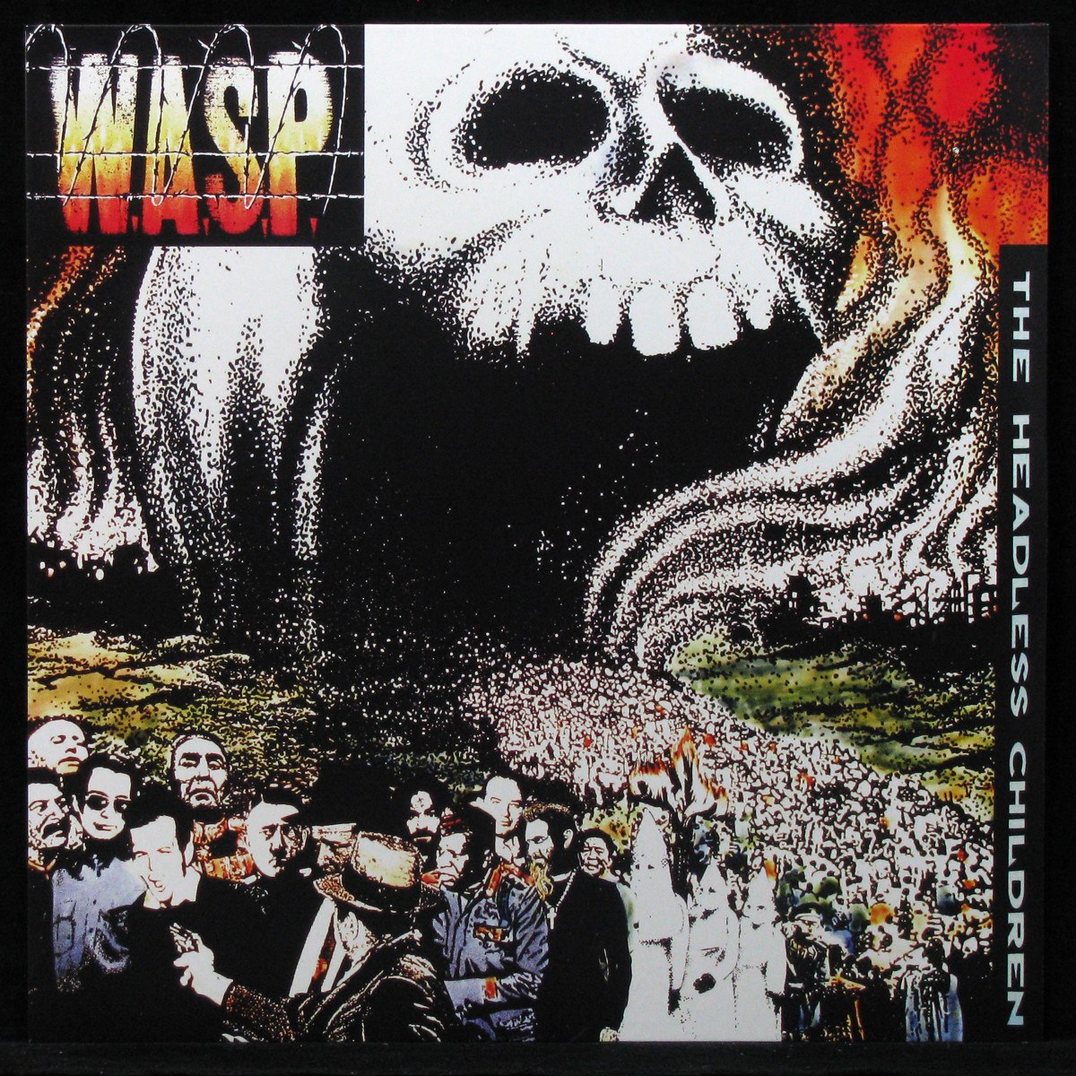 LP WASP — Headless Children (coloured vinyl) фото