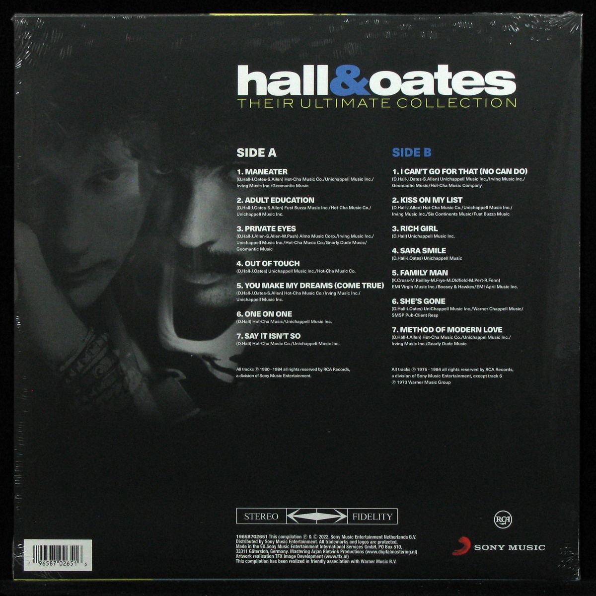 LP Daryl Hall & John Oates — Their Ultimate Collection фото 2