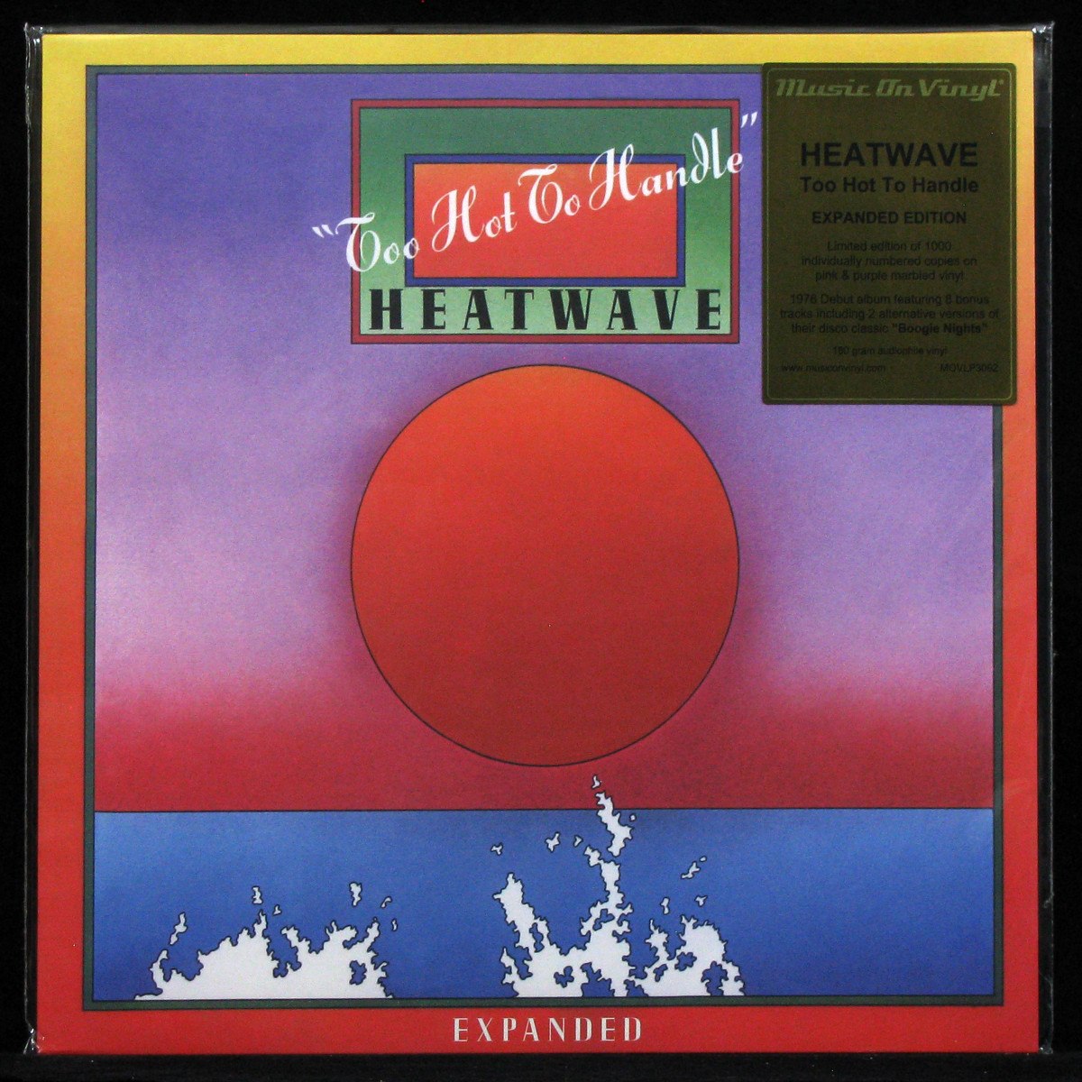 LP Heatwave — Too Hot To Handle (coloured vinyl) фото