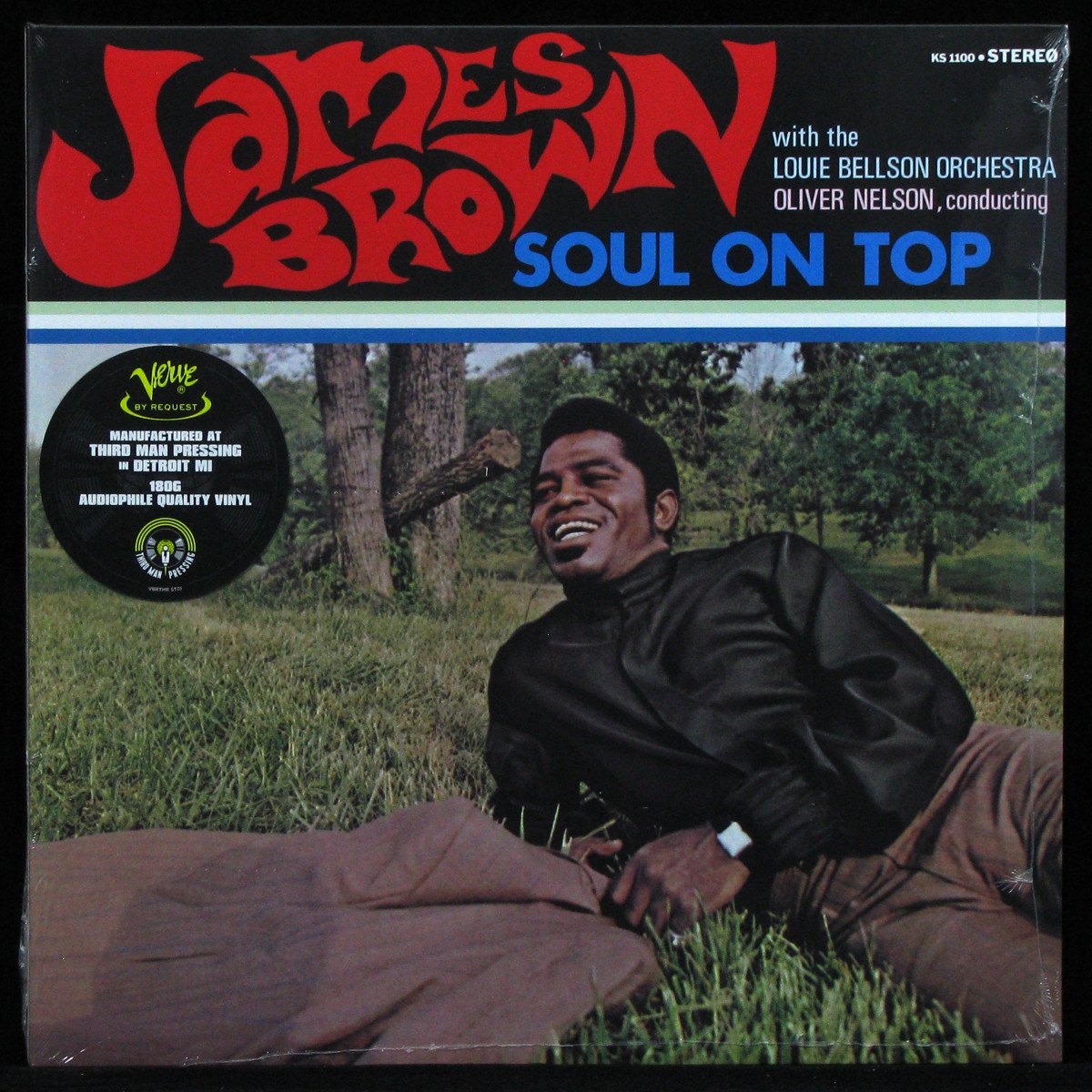 LP James Brown — Soul On Top фото