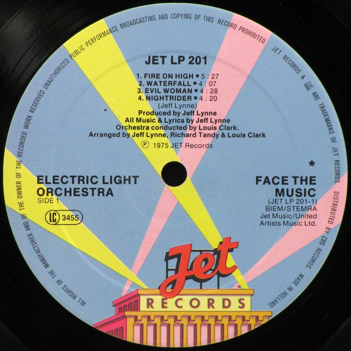 LP Electric Light Orchestra — Face The Music фото 3