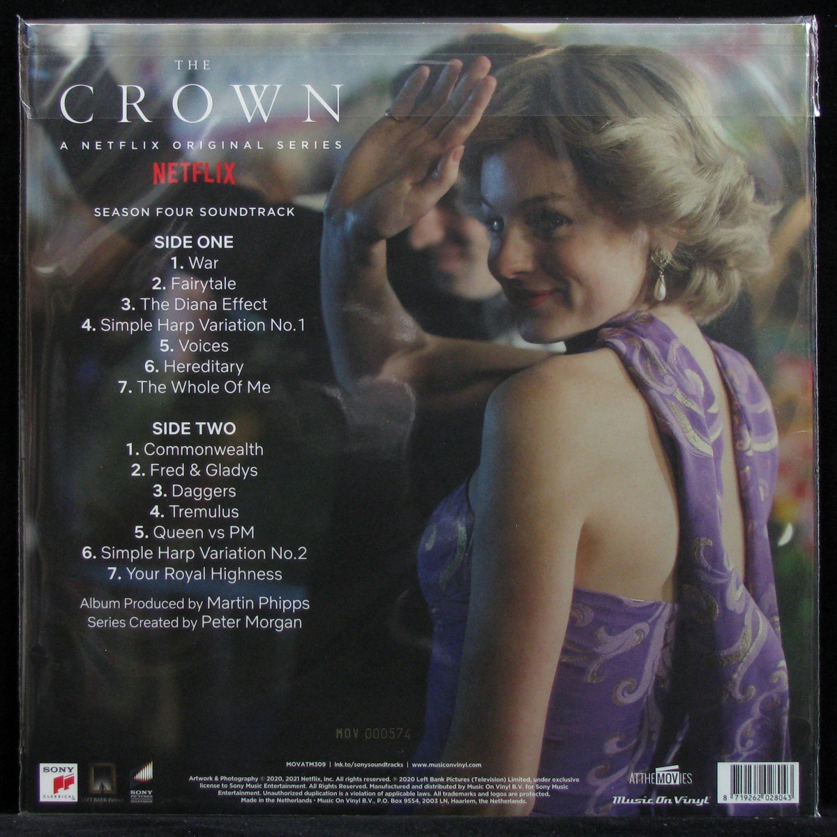 LP Soundtrack — Crown, Season 4  (+ booklet, coloured vinyl) фото 2