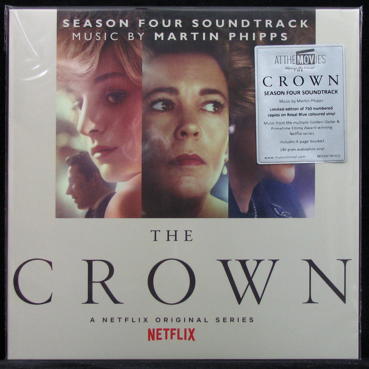 LP Soundtrack — Crown, Season 4  (+ booklet, coloured vinyl) фото