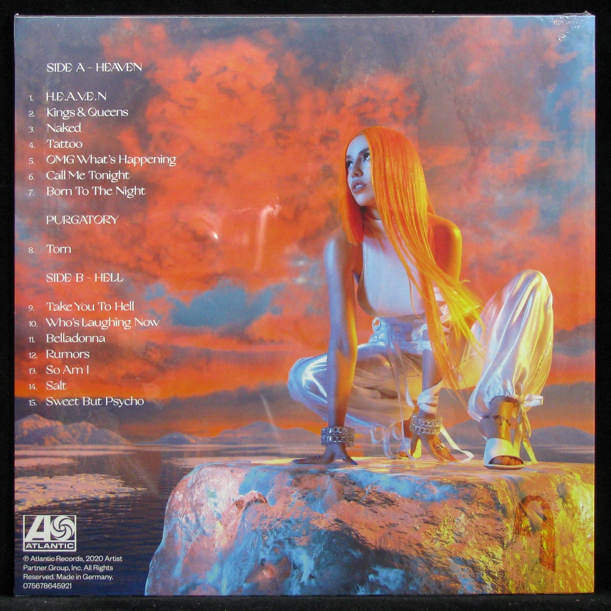 LP Ava Max — Heaven & Hell (coloured vinyl) фото 2