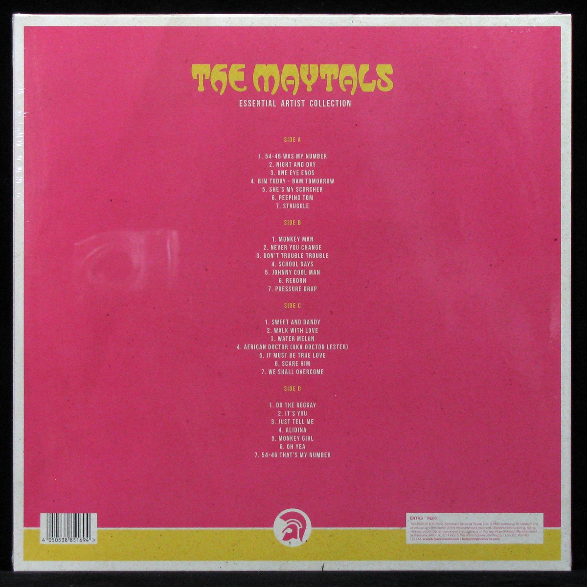 LP Maytals — Essential Artist Collection (2LP, coloured vinyl) фото 2