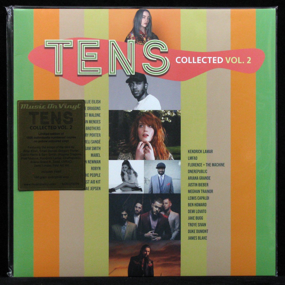 LP V/A — Tens Collected Vol.2 (2LP, coloured vinyl) фото