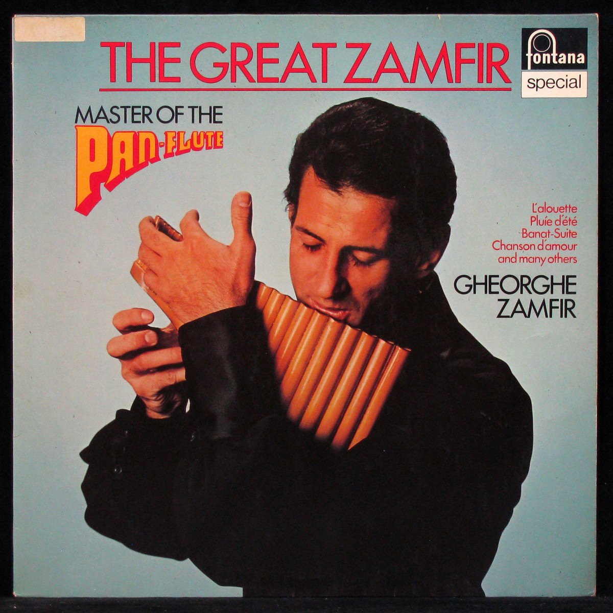 LP Gheorghe Zamfir — Great Zamfir - Master Of The Pan-Flute фото