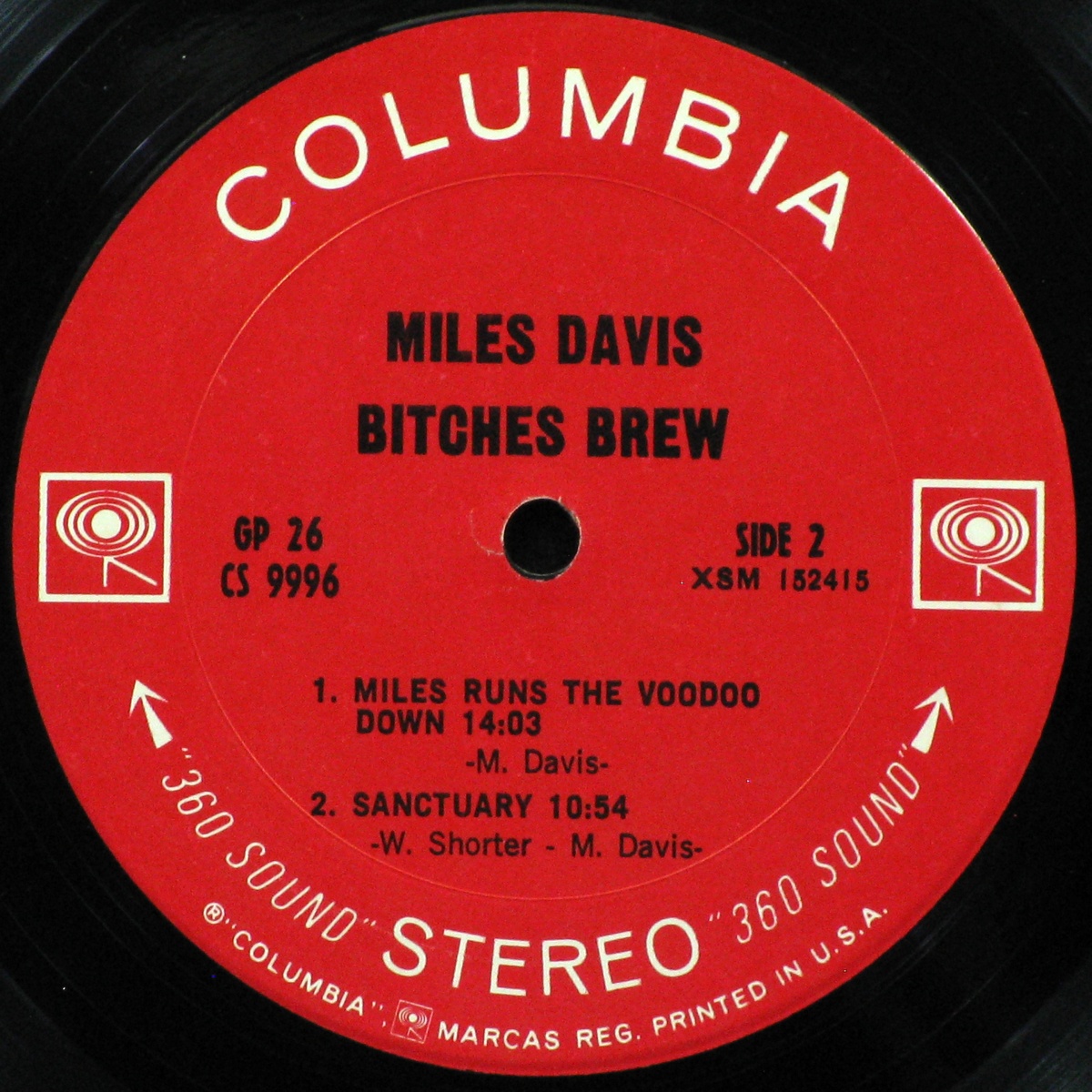 LP Miles Davis — Bitches Brew (2LP) фото 5