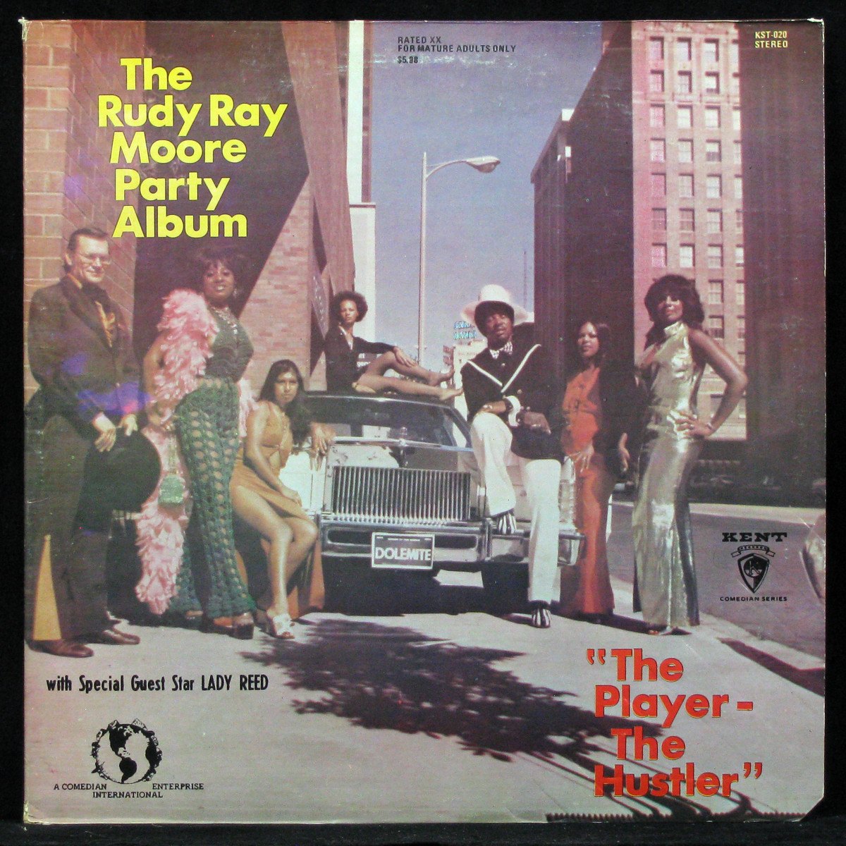 LP Rudy Ray Moore/ Lady Reed — Rudy Ray Moore Party Album: The Player - The Hustler фото