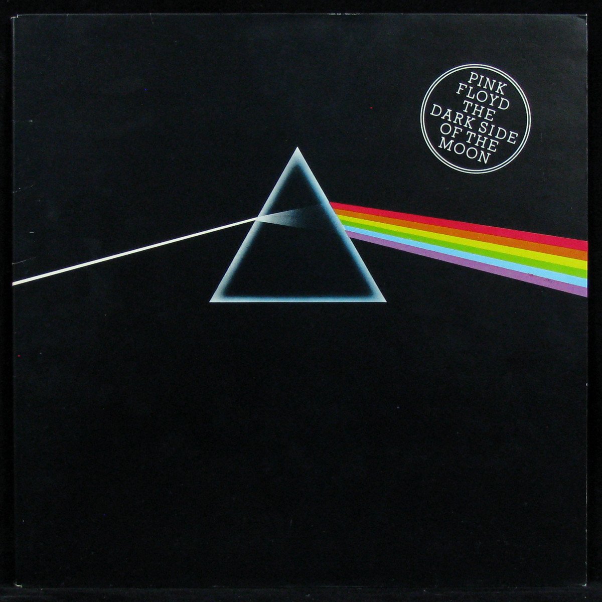 LP Pink Floyd — Dark Side Of The Moon (+ 2 posters, + 2 postcards) фото