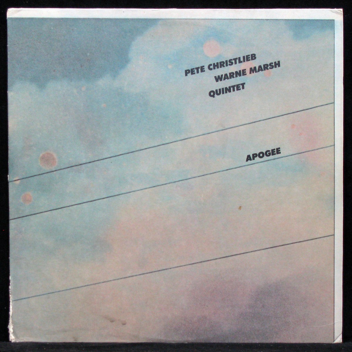 LP Pete Christlieb / Warne Marsh — Apogee фото
