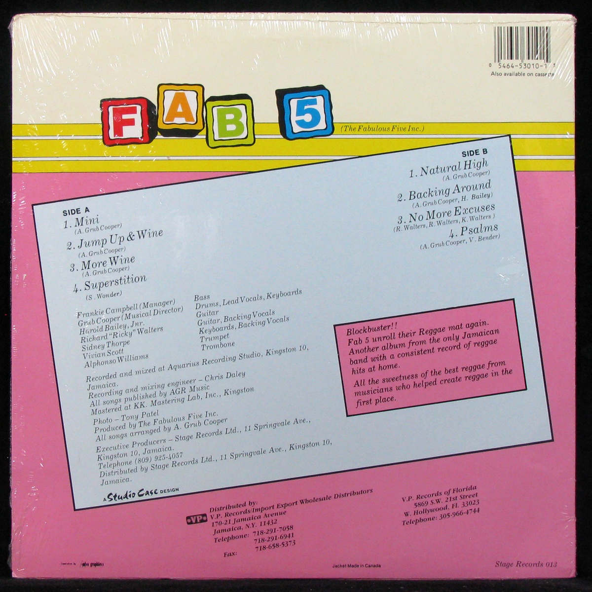 LP FAB 5 — Mini (sealed original) фото 2