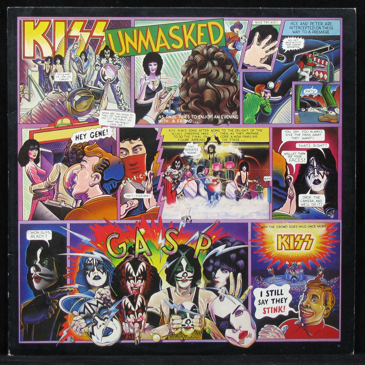 LP Kiss — Unmasked фото