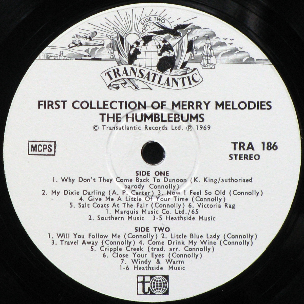 LP Humblebums — First Collection Of Merry Melodies фото 2