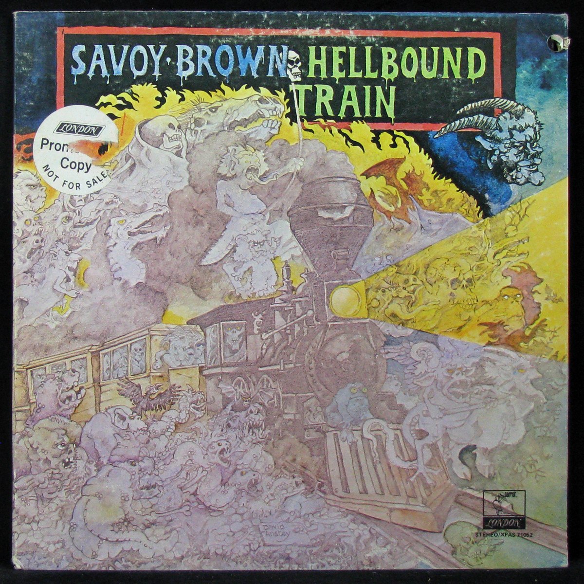 LP Savoy Brown — Hellbound Train (promo) фото