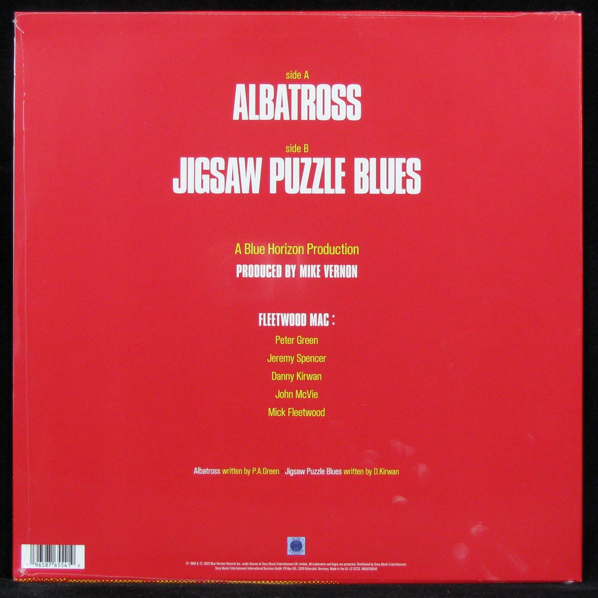 LP Fleetwood Mac —  Albatross / Jigsaw Puzzle Blues (coloured vinyl, single) фото 2