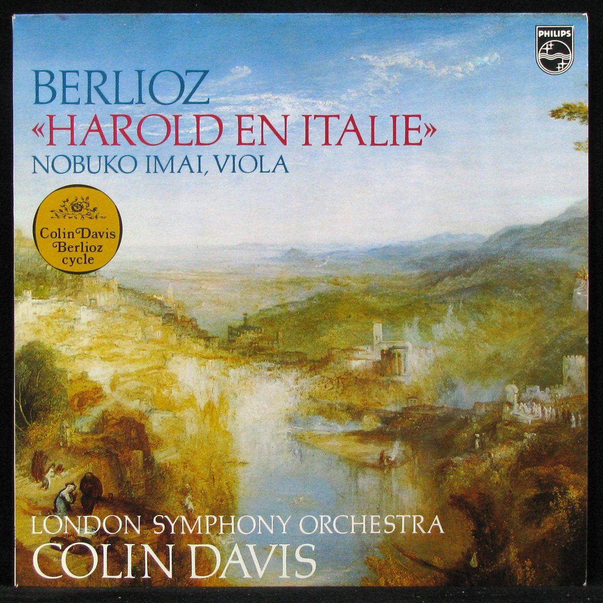 LP London Symphony Orchestra — Berlioz: Harold En Italie фото