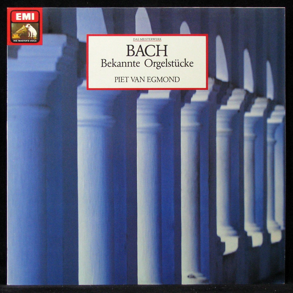 LP Piet Van Egmond — Bach: Bekannte Orgelstucke фото