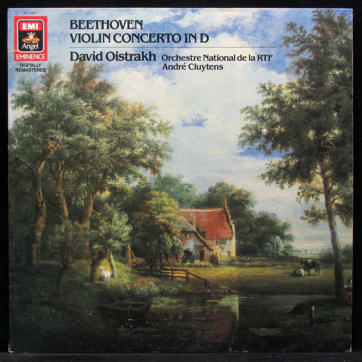 LP Andre Cluytens / David Oistrach — Beethoven: Violin Concerto In D фото