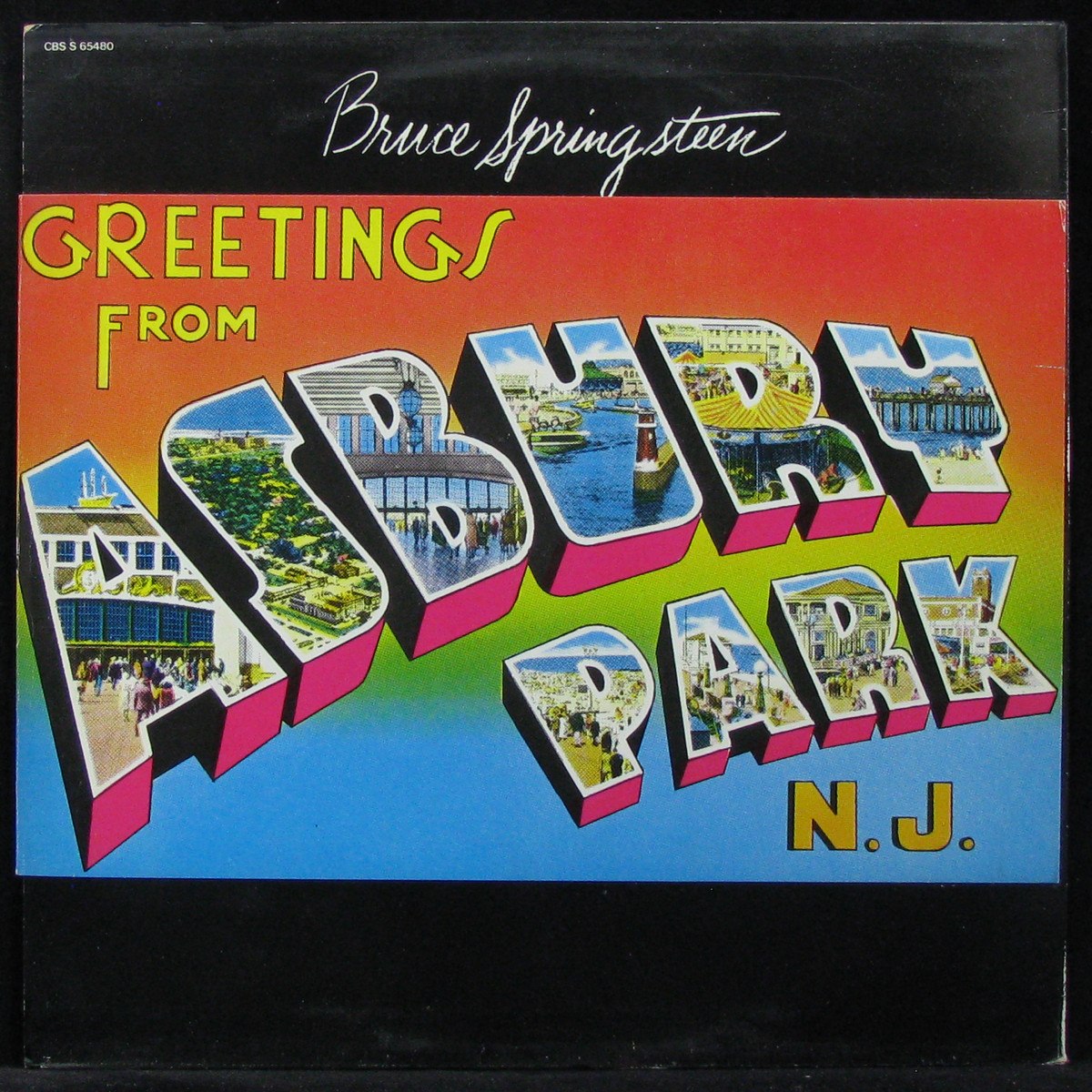 LP Bruce Springsteen — Greetings From Asbury Park NJ фото