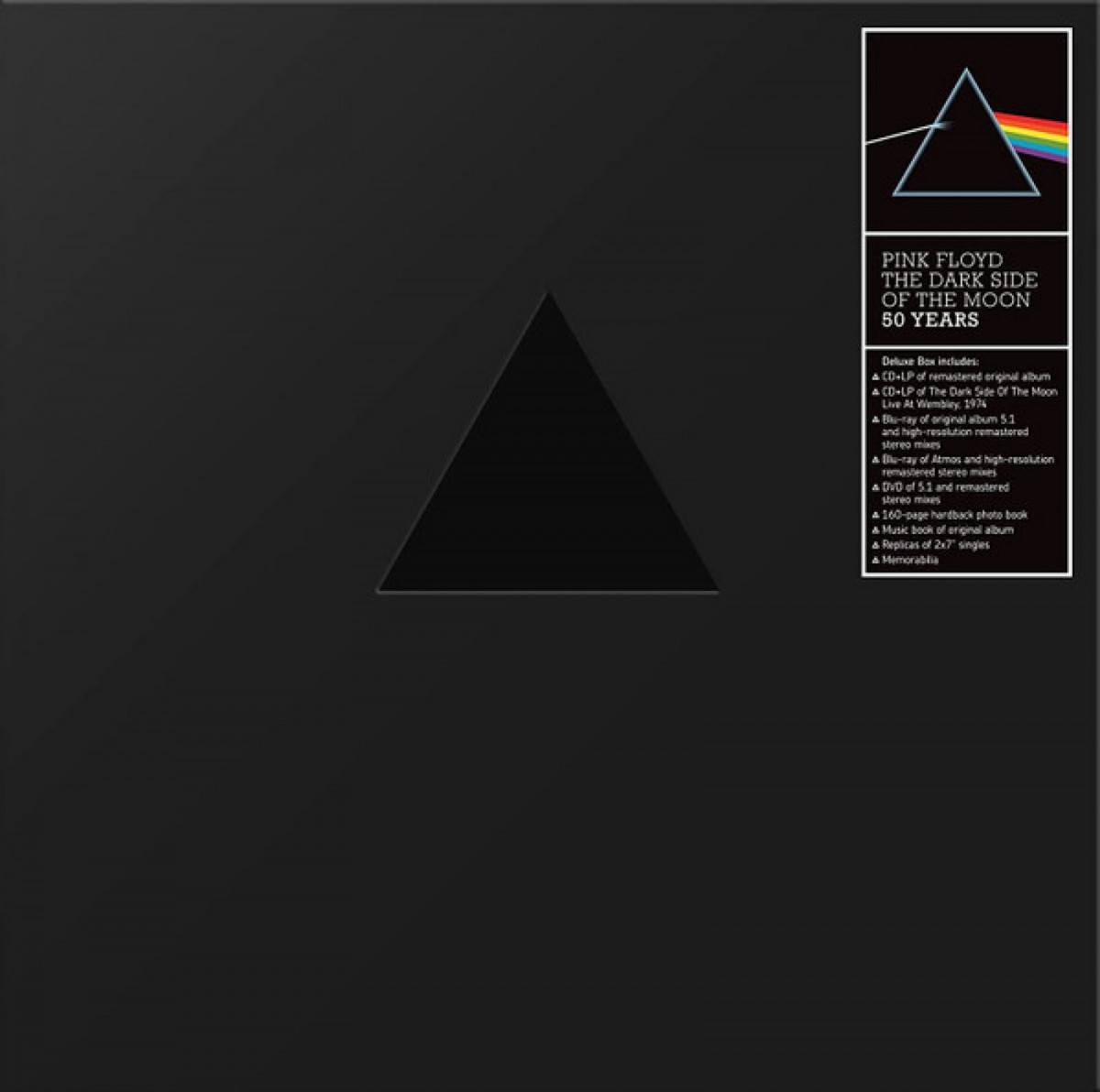 LP Pink Floyd — Dark Side Of The Moon (50th Anniversary Edition Box Set) (2LP+2LP 7'+2CD+2Blu-Ray+DVD) фото
