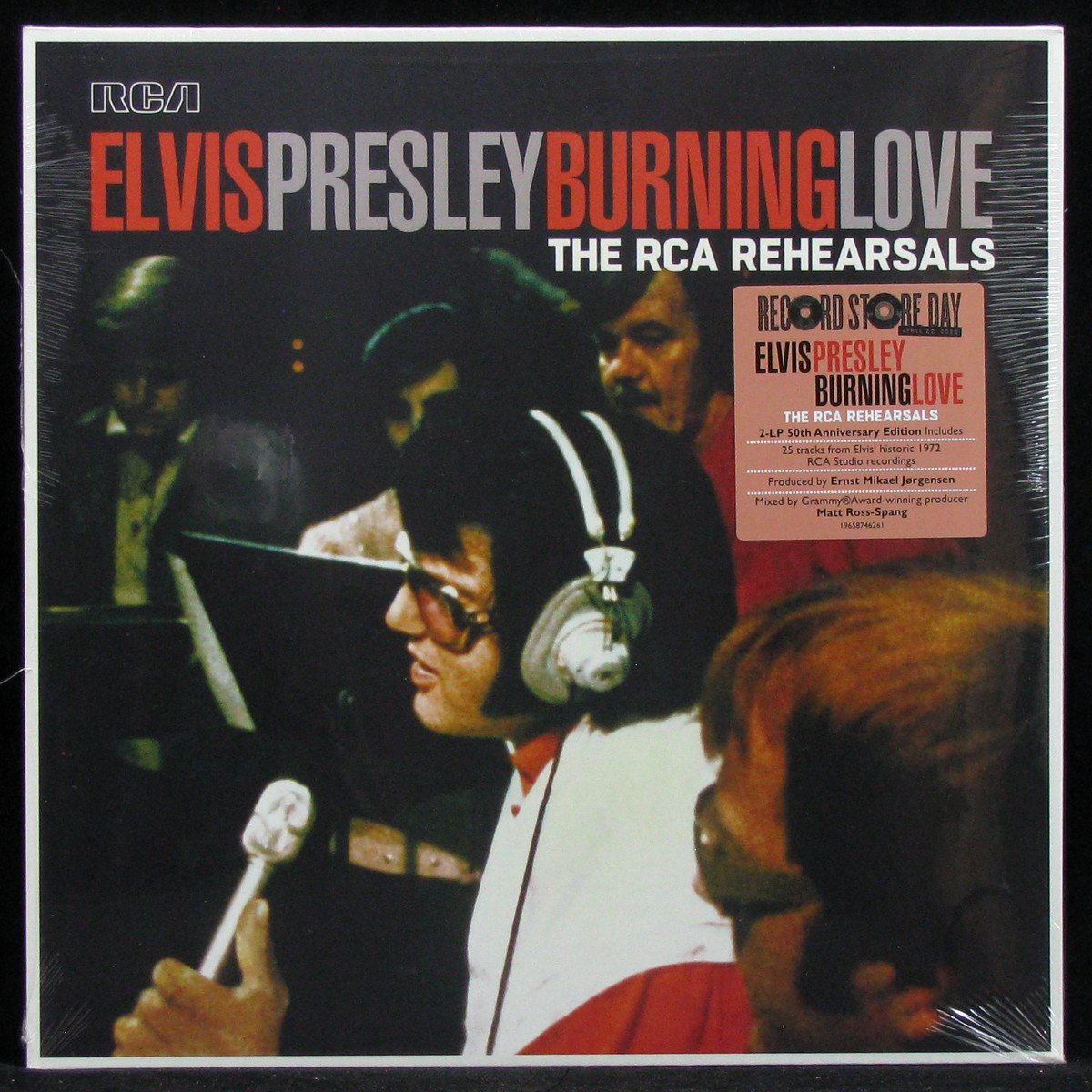 LP Elvis Presley — Burning Love (The RCA Rehearsals) (2LP) фото